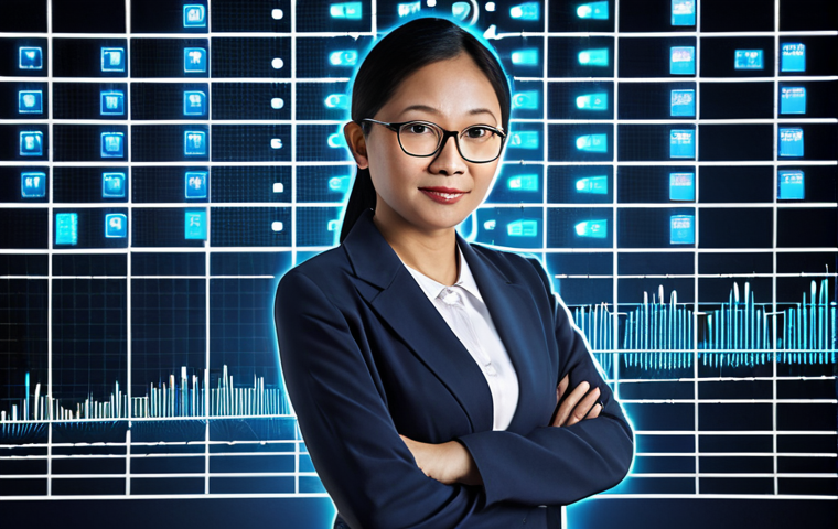 A professional Malaysian insurance broker, composed and visionary, standing confidently amidst a dynamic fusion of traditional and digital elements. On one side, subtle outlines of classic insurance documents, while on the other, glowing digital lines, data visualizations, social media icons, and symbols representing digital assets and mental well-being intersect. The overall image conveys adaptation, leadership, and the seamless integration of human expertise with cutting-edge technology in the evolving Malaysian insurance landscape.