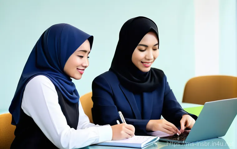 보험중개사 시험 공부 시간 관리 팁 - **Prompt: Malaysian Agent Utilizing Downtime for Study**
    A Malaysian male Takaful agent, dressed...