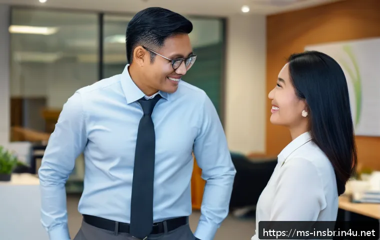 보험중개사와 관련된 고객 설득 성공 사례 - A warm, professional Malaysian insurance agent attentively listening to a middle-aged Malay couple i...